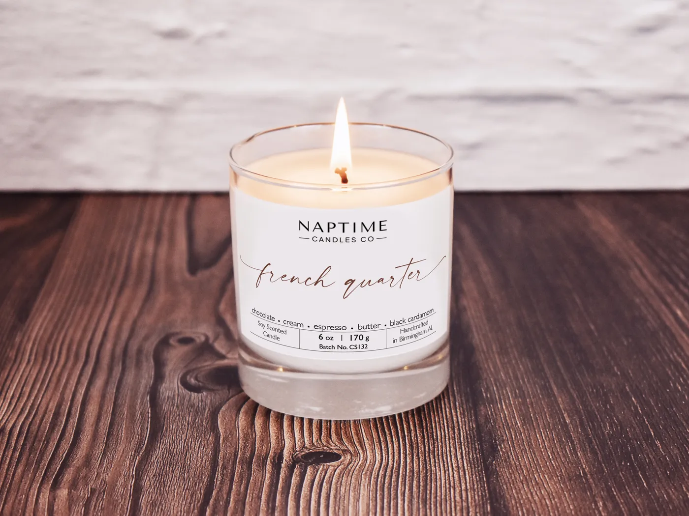 French Quarter soy candle